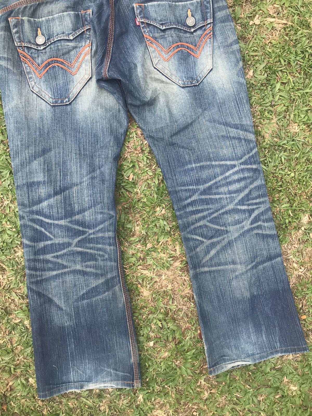 Edwin FLARE 🔥 EDWIN 411XVS DENIM JEANS NICE HONEYCOMB Size US 30 / EU 46 - 9 Thumbnail