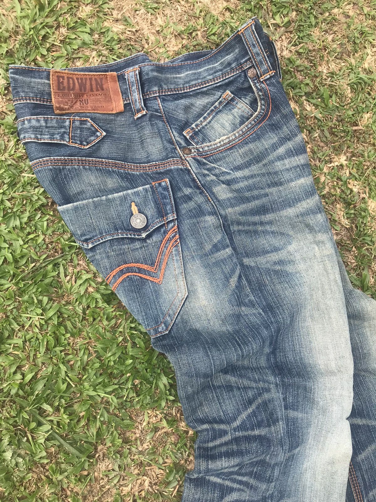 Edwin FLARE 🔥 EDWIN 411XVS DENIM JEANS NICE HONEYCOMB Size US 30 / EU 46 - 13 Thumbnail