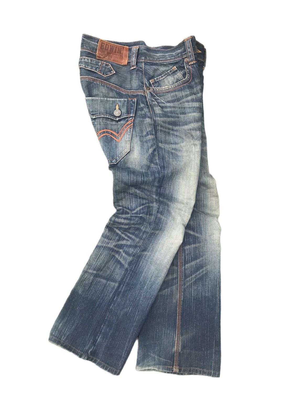 Edwin FLARE 🔥 EDWIN 411XVS DENIM JEANS NICE HONEYCOMB Size US 30 / EU 46 - 3 Thumbnail