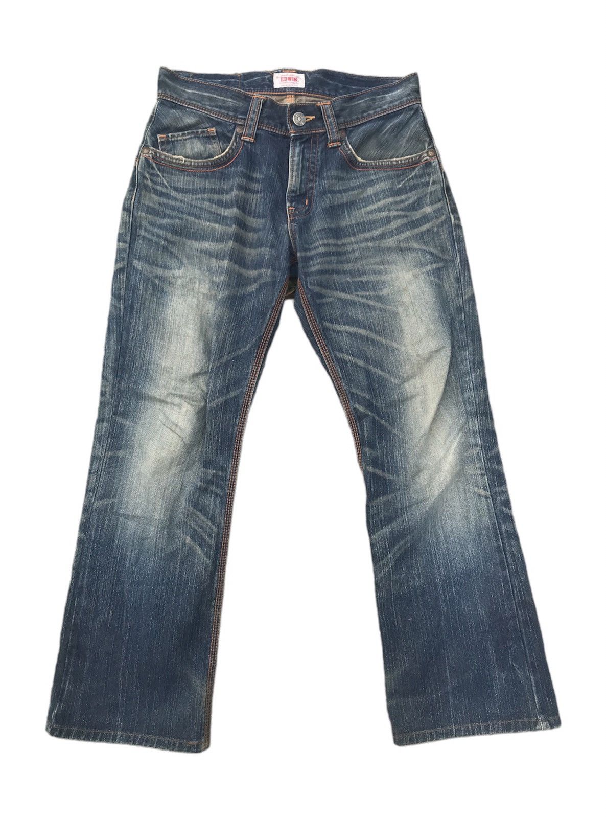 Edwin FLARE 🔥 EDWIN 411XVS DENIM JEANS NICE HONEYCOMB Size US 30 / EU 46 - 1 Thumbnail