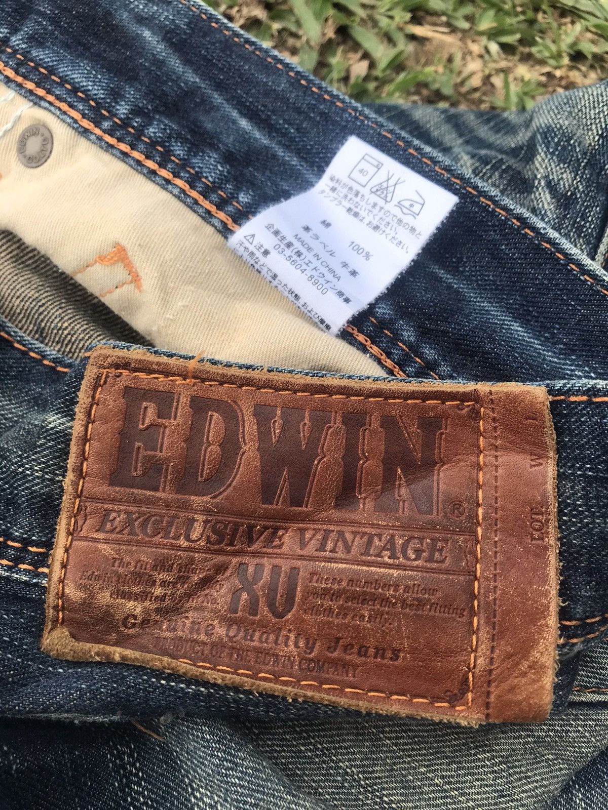 Edwin FLARE 🔥 EDWIN 411XVS DENIM JEANS NICE HONEYCOMB Size US 30 / EU 46 - 12 Thumbnail