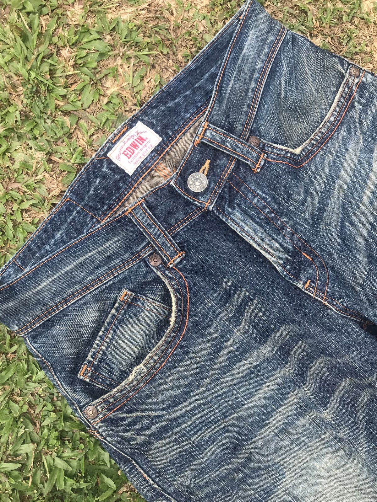 Edwin FLARE 🔥 EDWIN 411XVS DENIM JEANS NICE HONEYCOMB Size US 30 / EU 46 - 7 Thumbnail