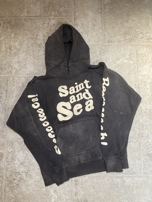 READYMADE SAINT MICHAEL × WIND AND SEA limited hoodie ／ SAINT