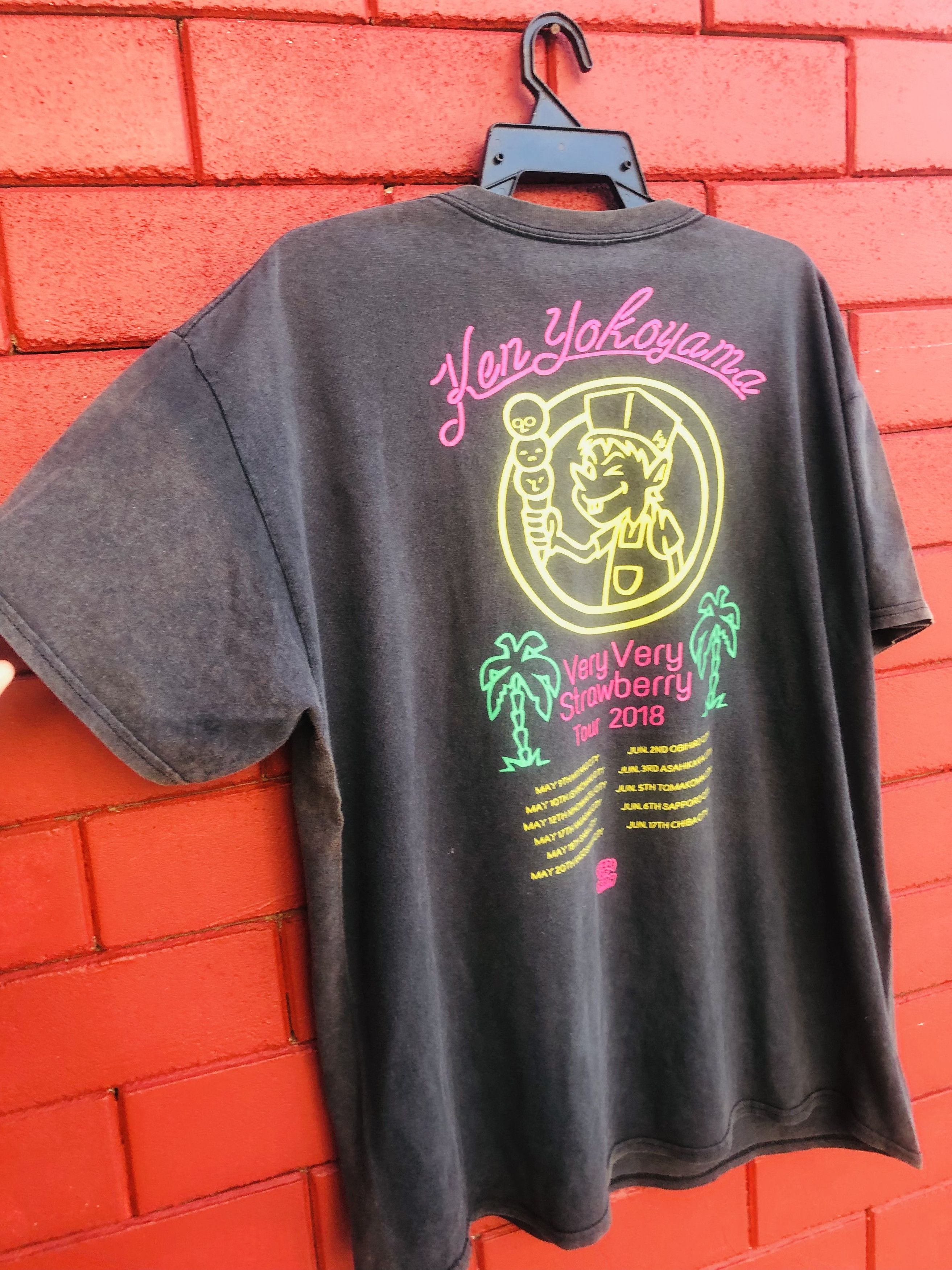 Japanese Brand × Vintage Vintage Pizza Of Death Ken Yokoyama Very Strawberry Style Size US L / EU 52-54 / 3 - 4 Thumbnail