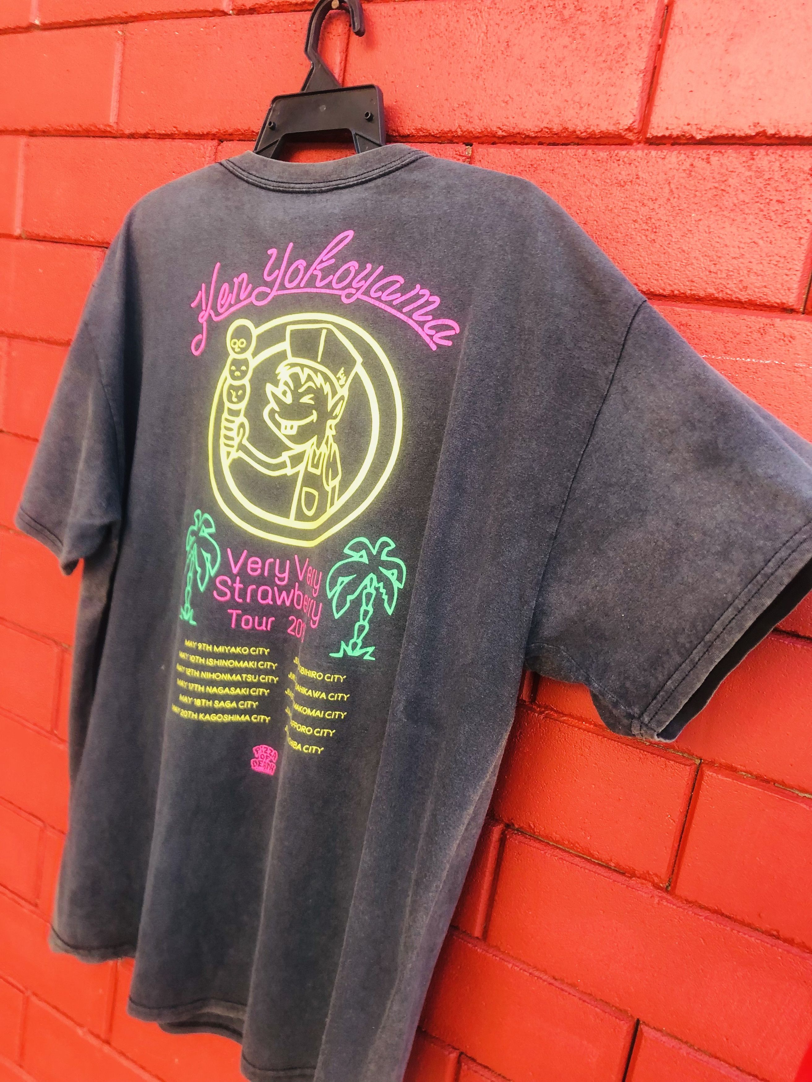 Japanese Brand × Vintage Vintage Pizza Of Death Ken Yokoyama Very Strawberry Style Size US L / EU 52-54 / 3 - 5 Thumbnail