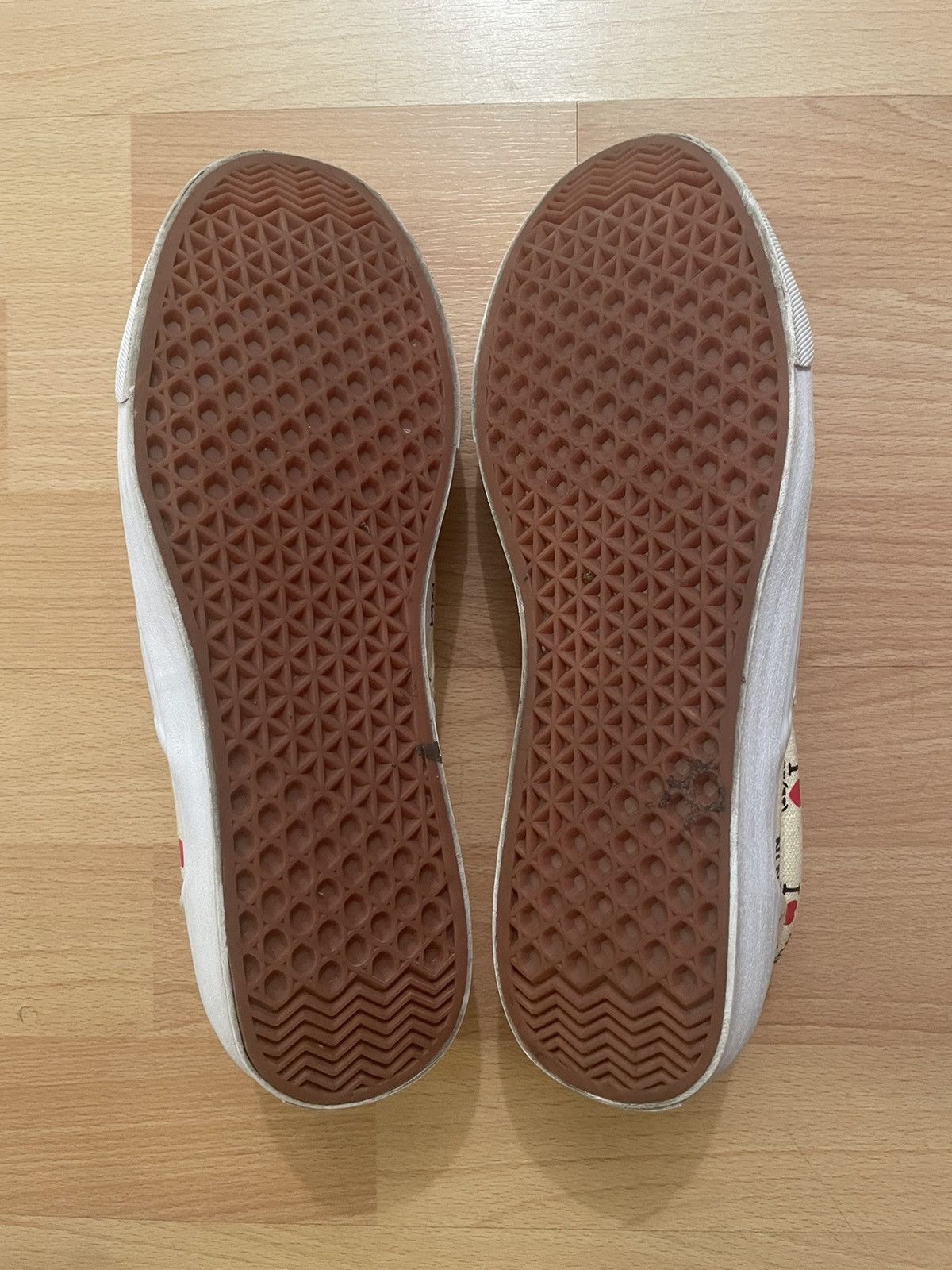 Number (N)ine “I love N(N)” Slip On Shoes Size US 8.5 / EU 41-42 - 6 Thumbnail