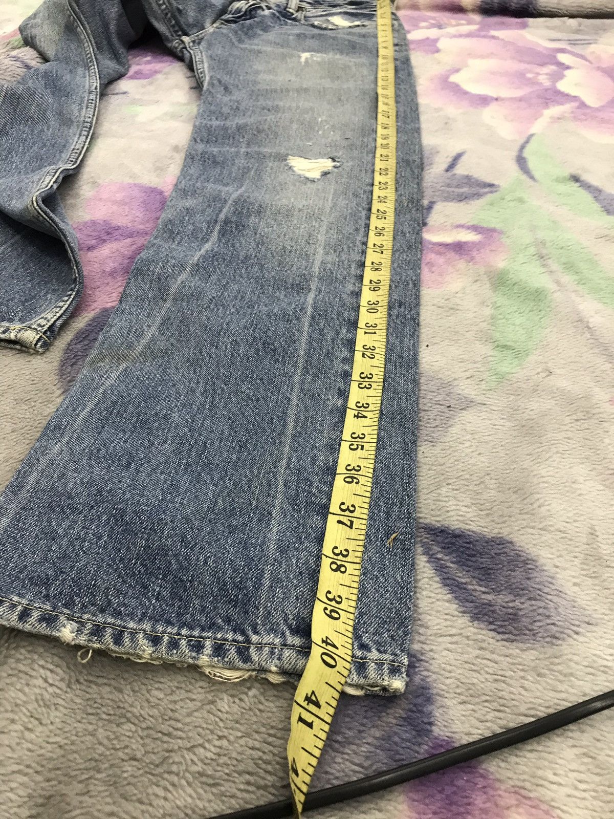 Denim & Supply Ralph Lauren Polo Ralph Lauren Distressed Denim Jeans Pant Straight Size US 30 / EU 46 - 17 Thumbnail