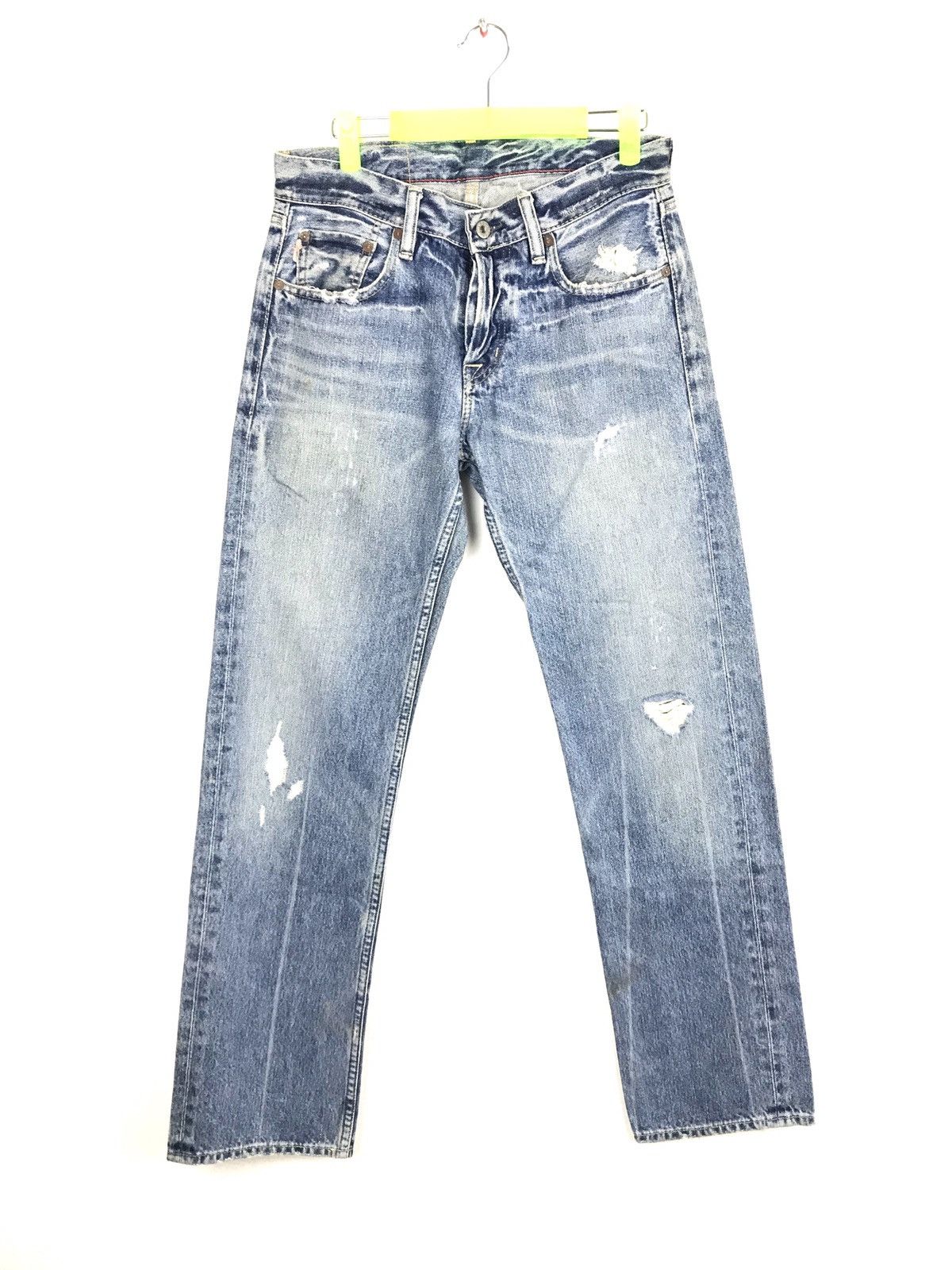 Denim & Supply Ralph Lauren Polo Ralph Lauren Distressed Denim Jeans Pant Straight Size US 30 / EU 46 - 2 Thumbnail