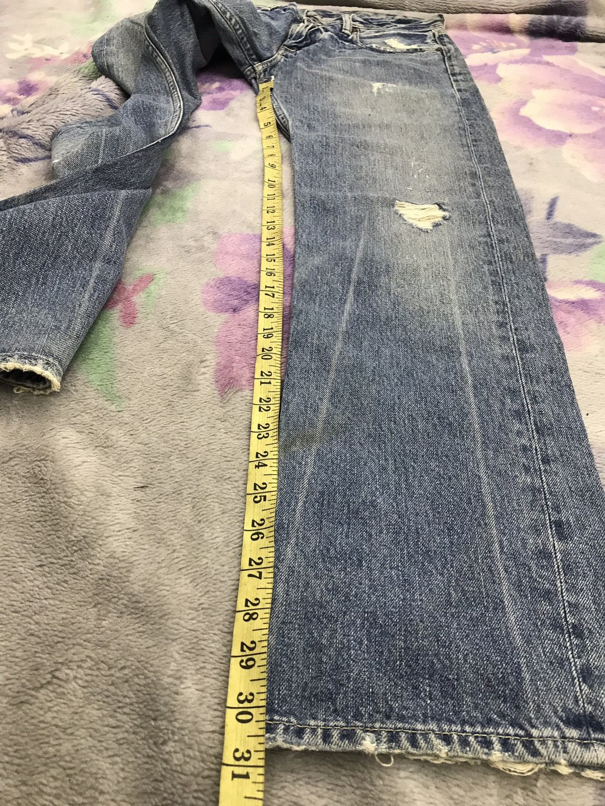 Denim & Supply Ralph Lauren Polo Ralph Lauren Distressed Denim Jeans Pant Straight Size US 30 / EU 46 - 18 Thumbnail