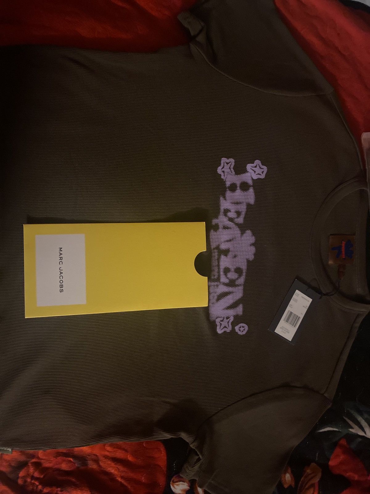 Heaven by Marc Jacobs BLUR RIBBED BABY TEE Size XXL / US 16-18 / IT 52-54 - 1 Thumbnail