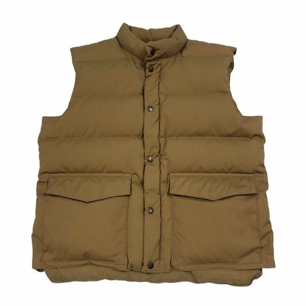 Vintage Vintage 1980's Cabela's Down Puffer Vest Tan Size Large Grailed