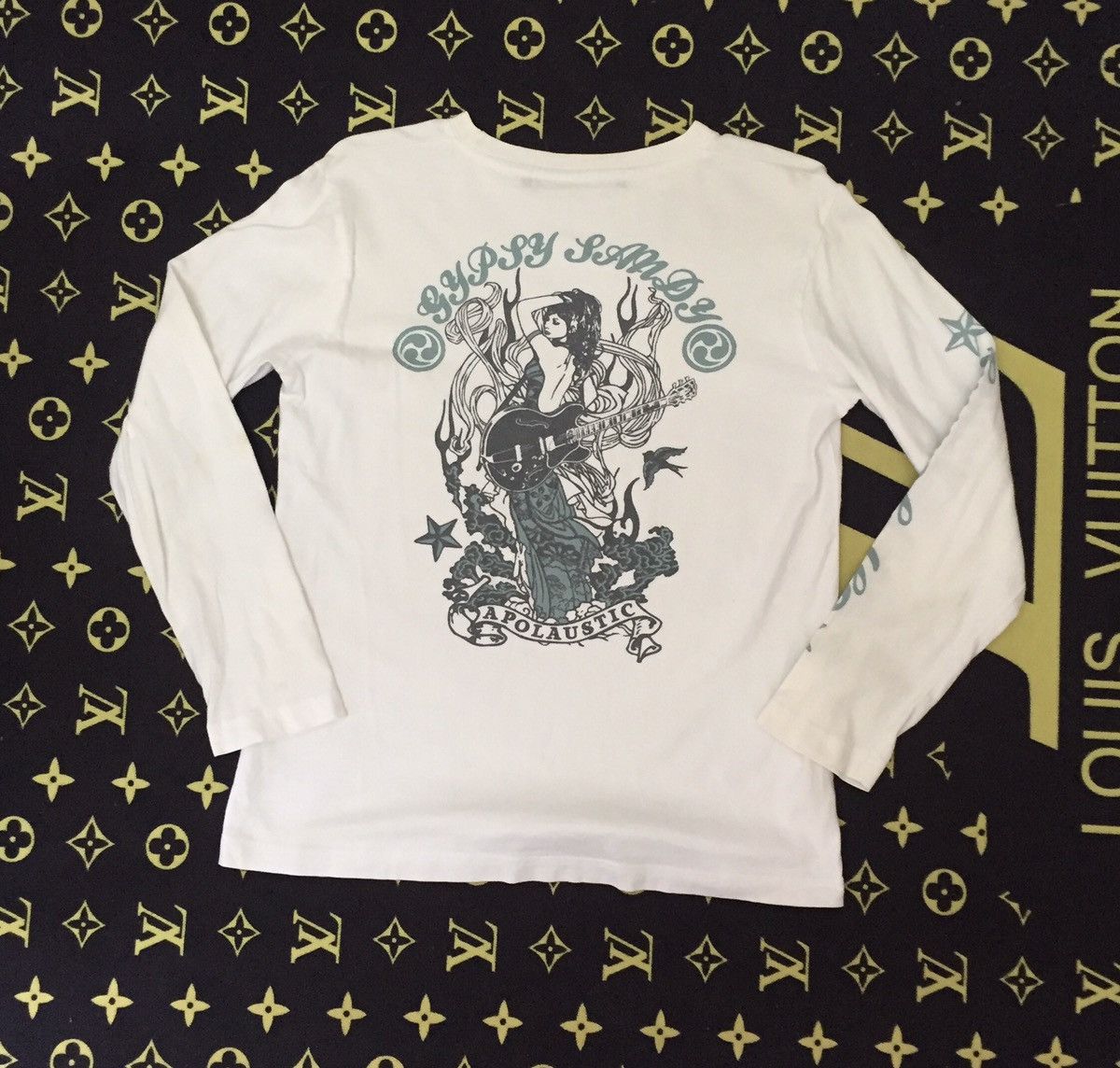 Gypsy Sandy BandTees Backprint Long Sleeve Tshirt
