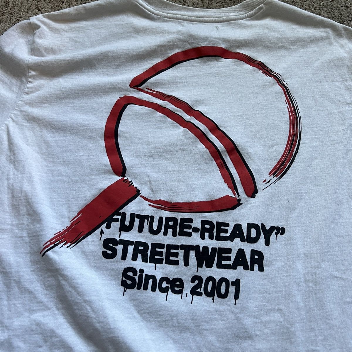 Naruto t-shirt vintage 2002 Bershka Streetwear Future Ready