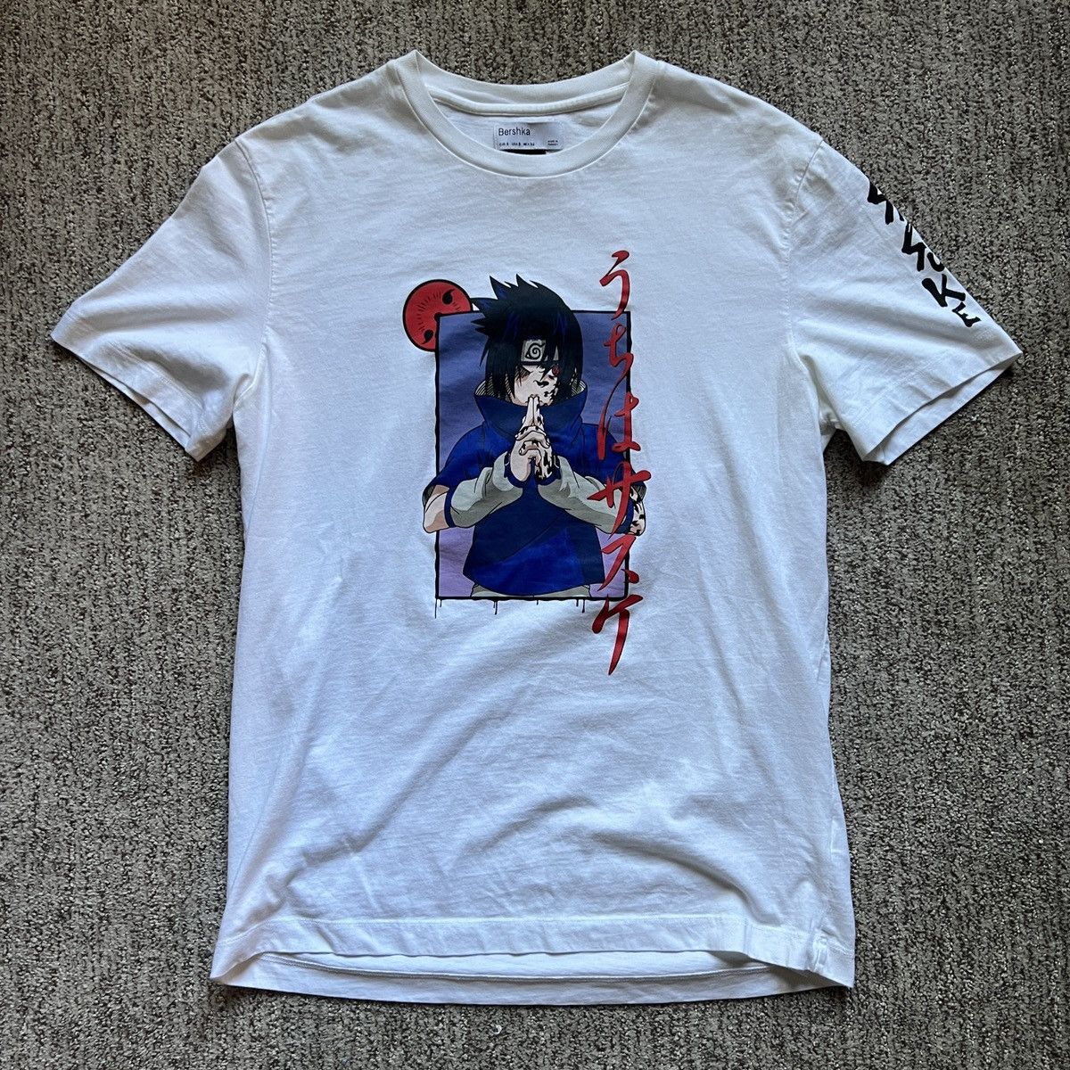 Naruto Tshirt Bershka Bershka Naruto Oversized Chest Back Print T