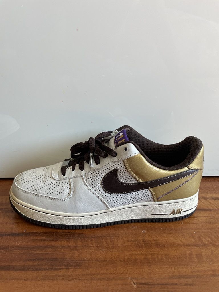Nike Air Force 1 Premium 2007 Cooper "Michael Cooper" Size US 11 / EU 44 - 3 Thumbnail
