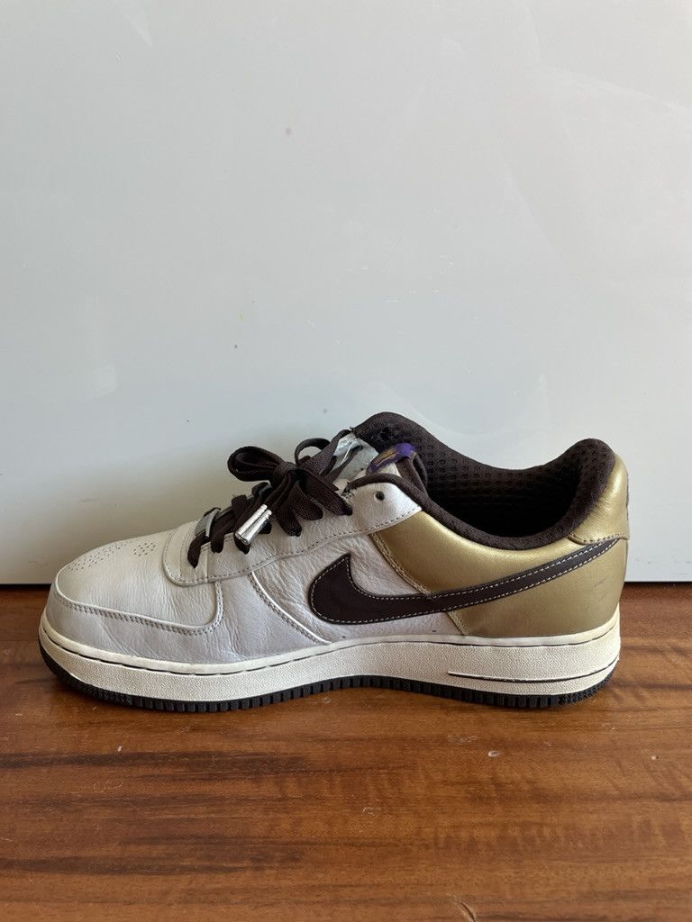 Nike Air Force 1 Premium 2007 Cooper "Michael Cooper" Size US 11 / EU 44 - 4 Thumbnail