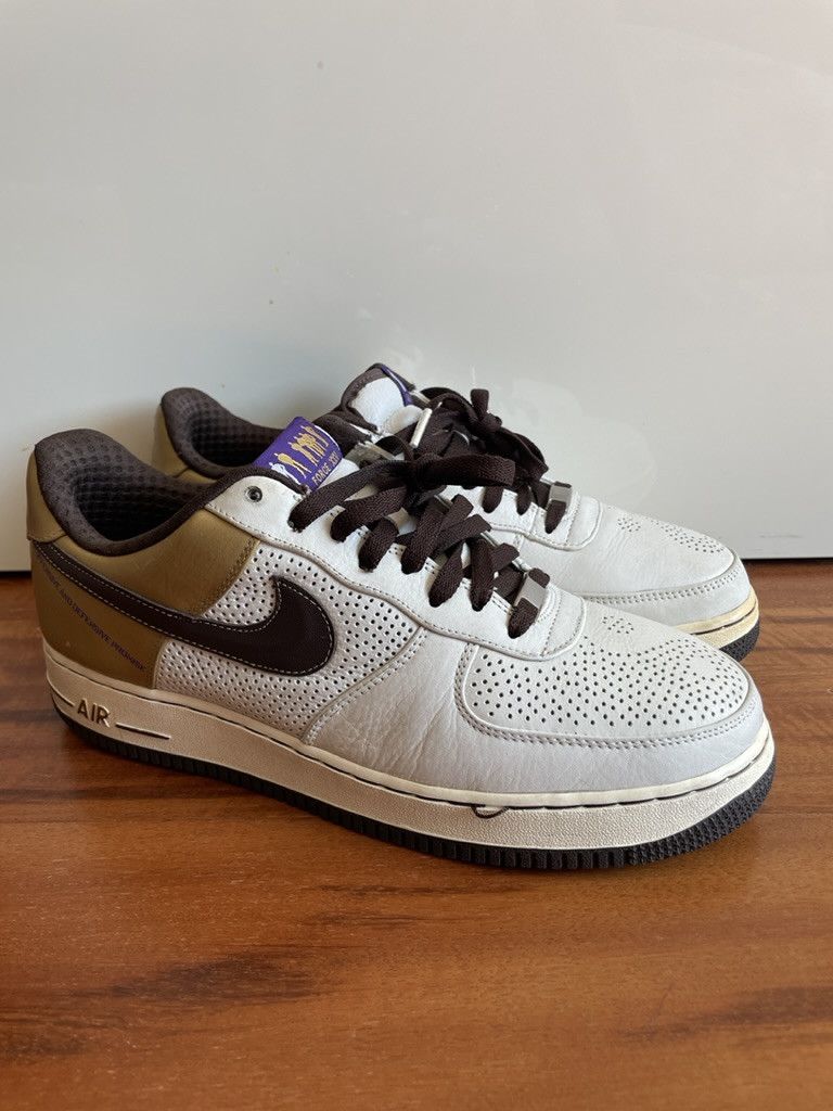 Nike Air Force 1 Premium 2007 Cooper "Michael Cooper" Size US 11 / EU 44 - 1 Thumbnail
