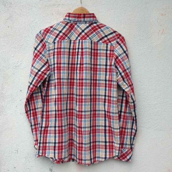 Flannel × Vintage Vintage Purple Yellow Flannel Shirt Size US L / EU 52-54 / 3 - 3 Thumbnail