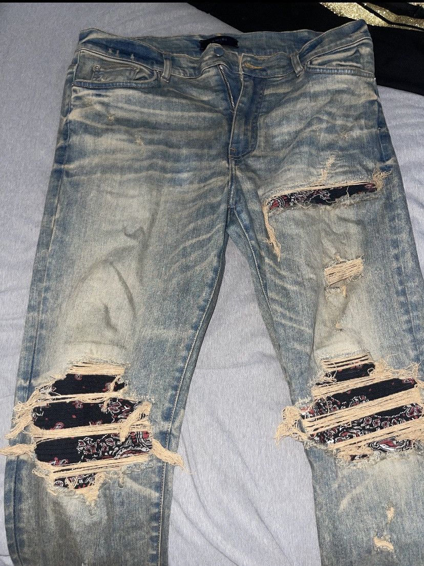 image of Amiri Jeans in Blue, Men's (Size 36)