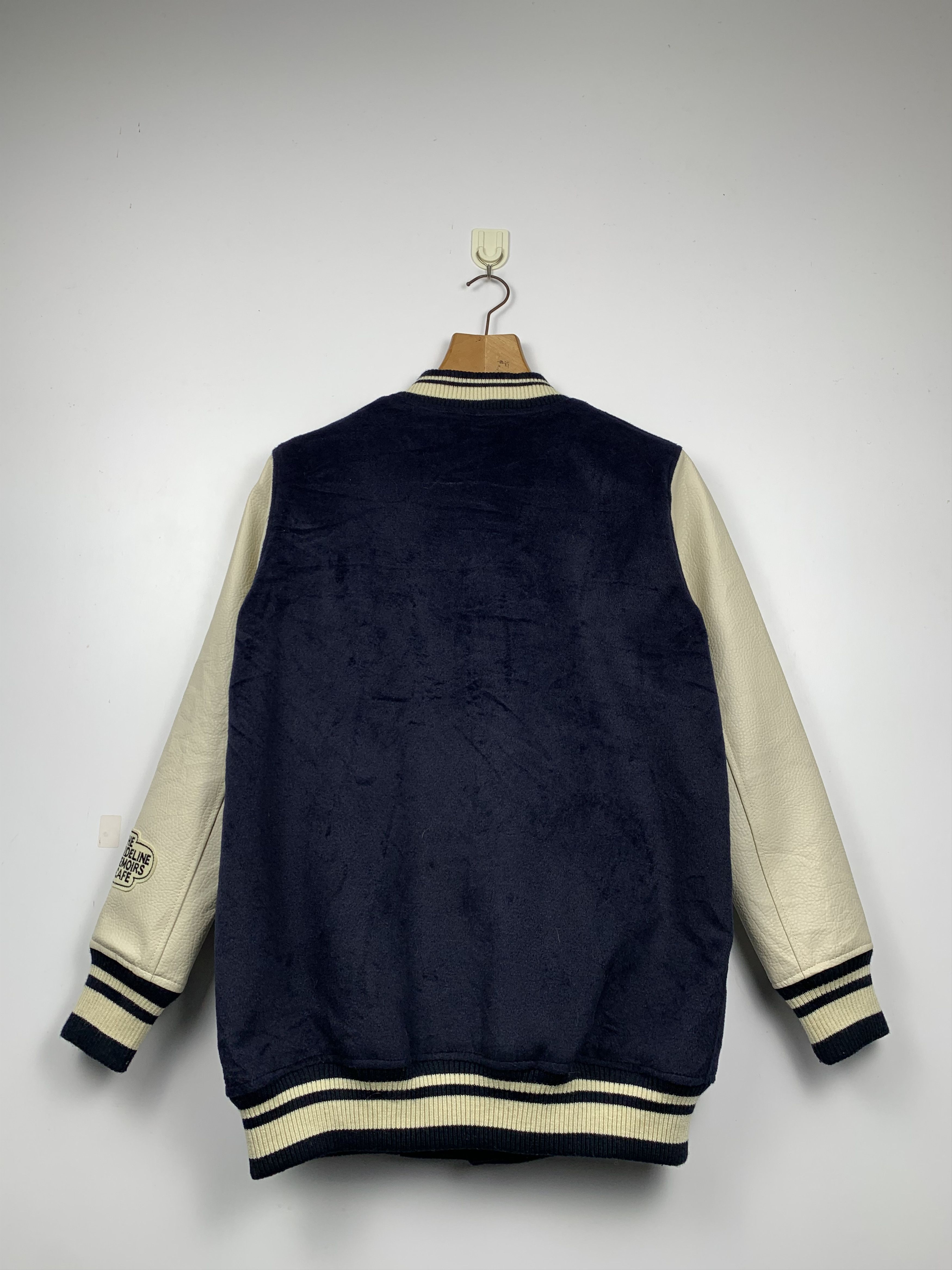 Vintage Vintage Japanese Brand Sleeve Leather Varsity Jacket Size US M / EU 48-50 / 2 - 2 Thumbnail