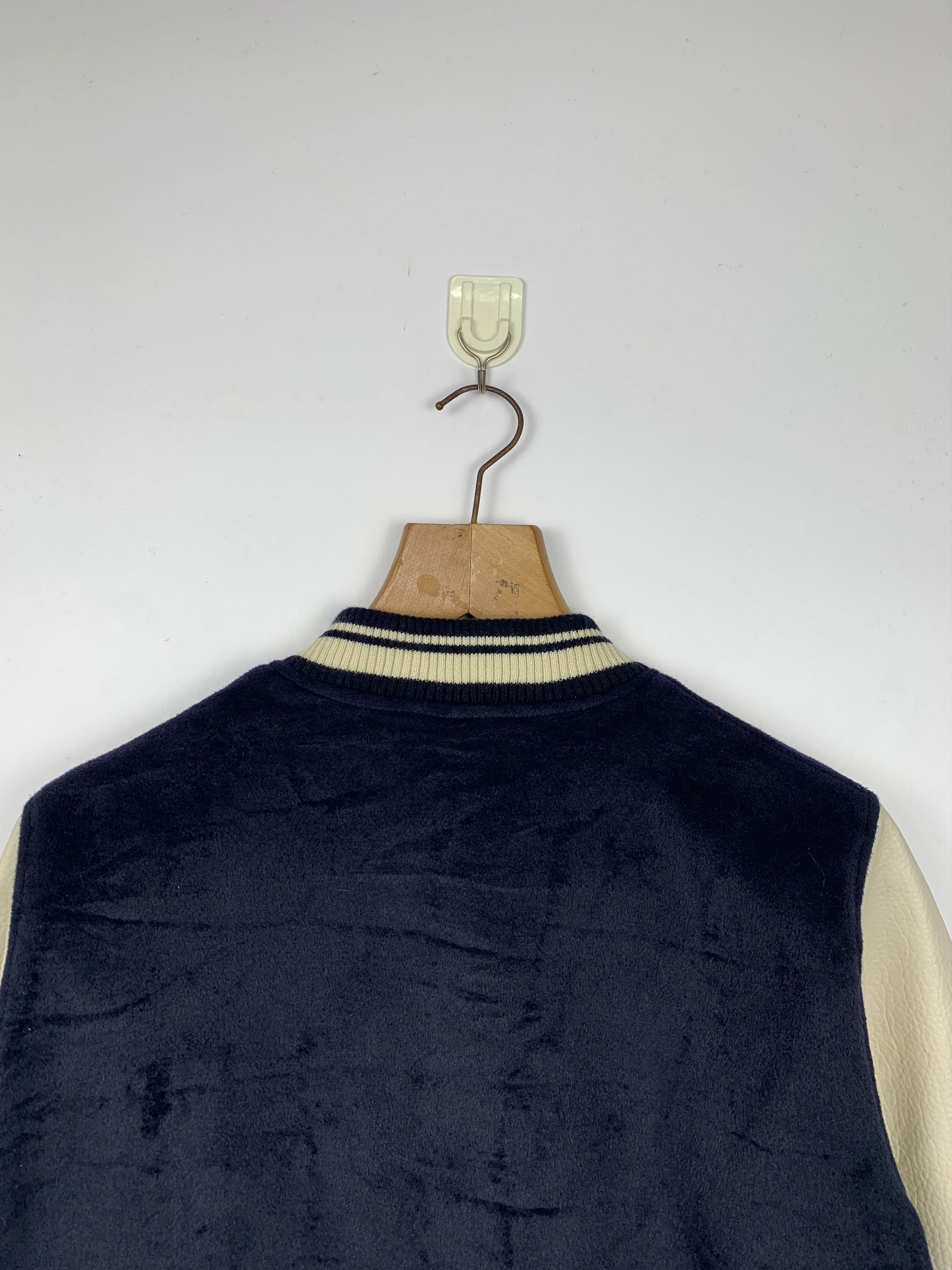 Vintage Vintage Japanese Brand Sleeve Leather Varsity Jacket Size US M / EU 48-50 / 2 - 6 Thumbnail