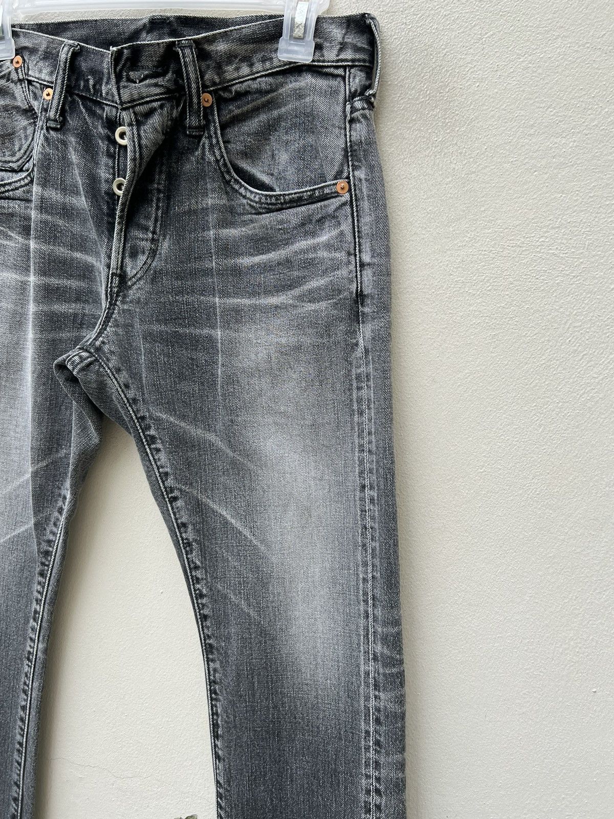 Markaware VTG Markaware Japan Fade Black Denim Redline Selvedge Jeans Size US 30 / EU 46 - 11 Thumbnail