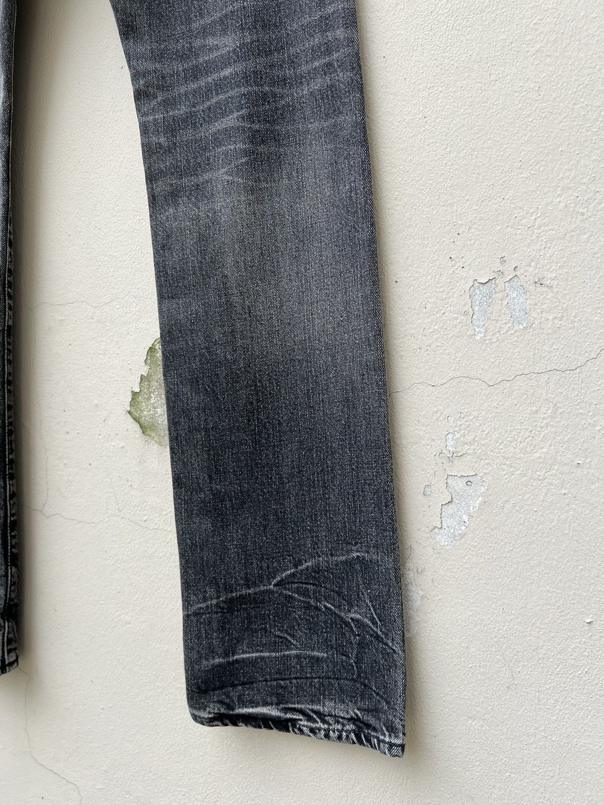 Markaware VTG Markaware Japan Fade Black Denim Redline Selvedge Jeans Size US 30 / EU 46 - 19 Thumbnail
