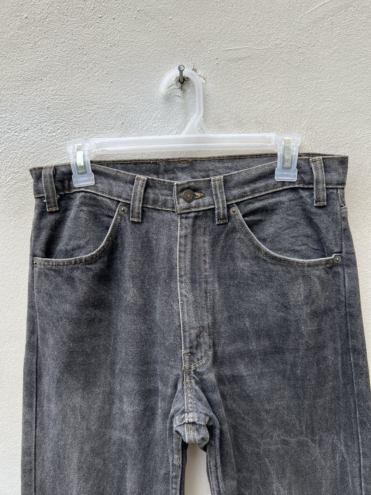 Levi's Vintage 90s Levi’s 505 White Tab Faded Black Denim Jeans Size US 31 - 7 Thumbnail