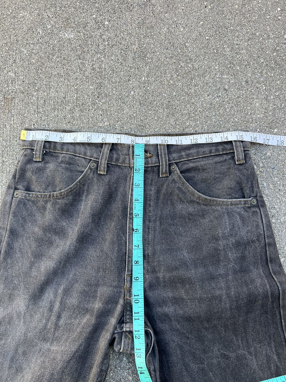 Levi's Vintage 90s Levi’s 505 White Tab Faded Black Denim Jeans Size US 31 - 2 Thumbnail