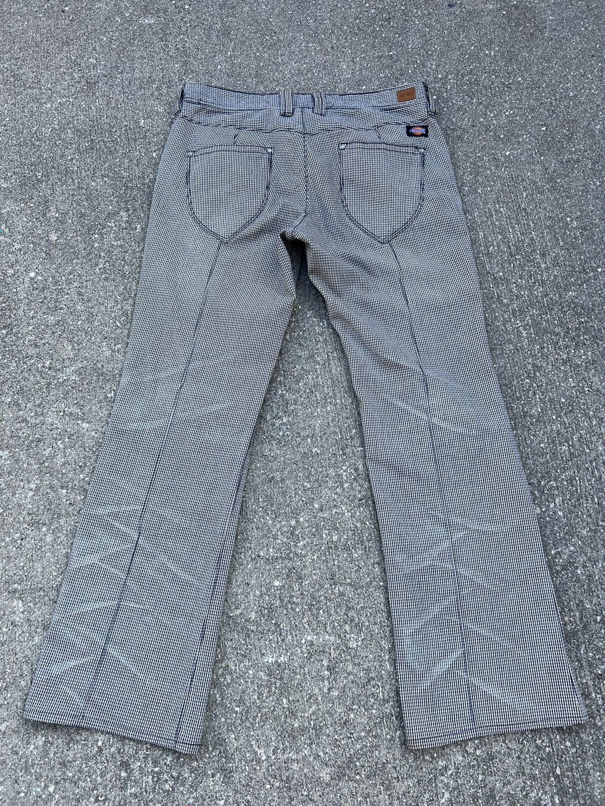 Dickies Nicole Club X Dickies Faded Houndstooth Stretch Flare Jeans Size US 32 / EU 48 - 5 Thumbnail