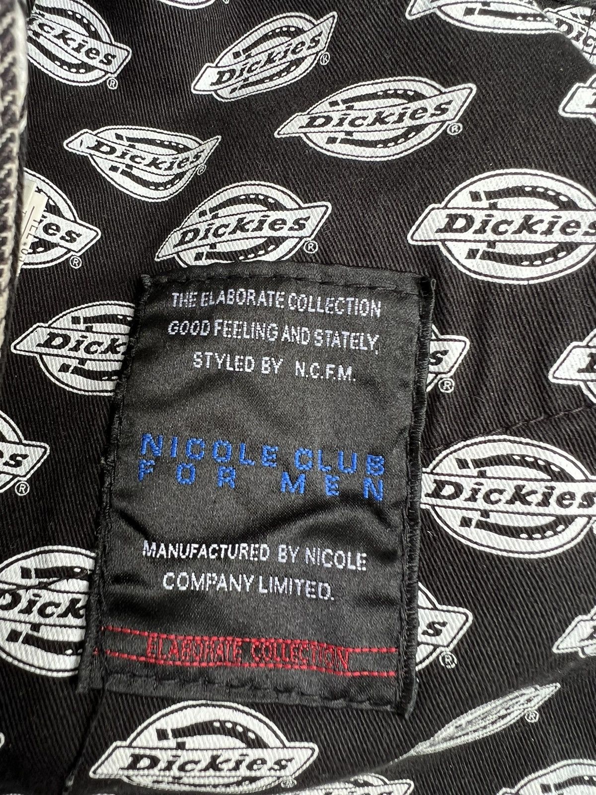 Dickies Nicole Club X Dickies Faded Houndstooth Stretch Flare Jeans Size US 32 / EU 48 - 21 Thumbnail