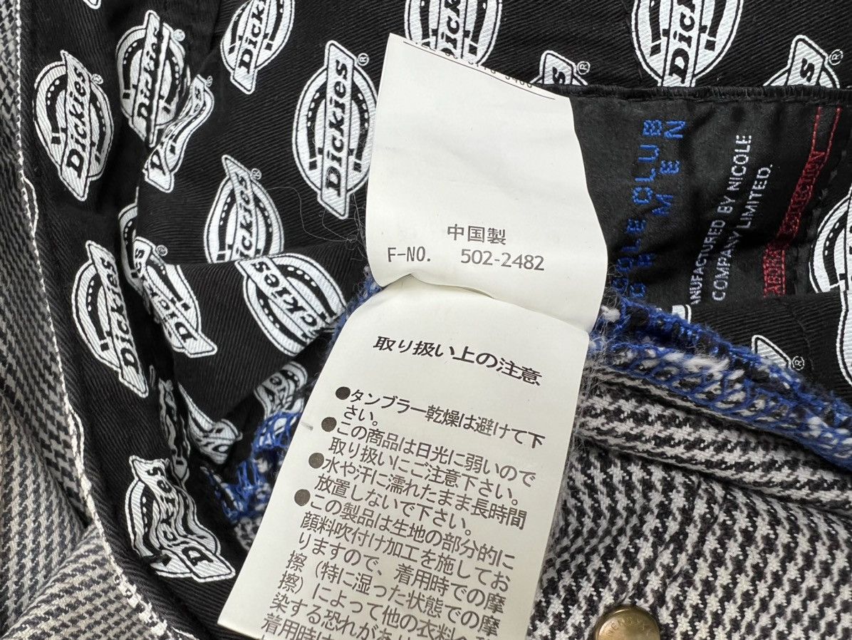 Dickies Nicole Club X Dickies Faded Houndstooth Stretch Flare Jeans Size US 32 / EU 48 - 23 Thumbnail