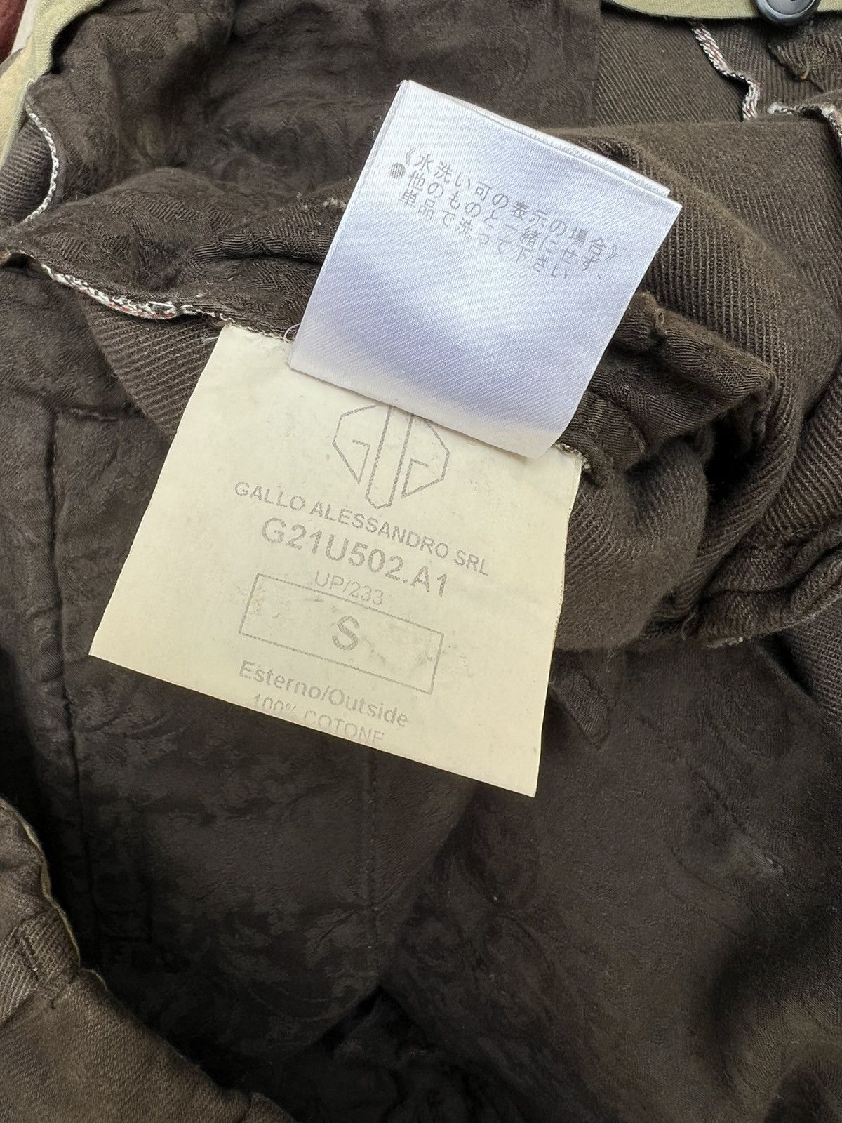 Golden Goose Vintage Golden Goose Italy Fade Brown Chinos Trouser Size US 31 - 23 Thumbnail