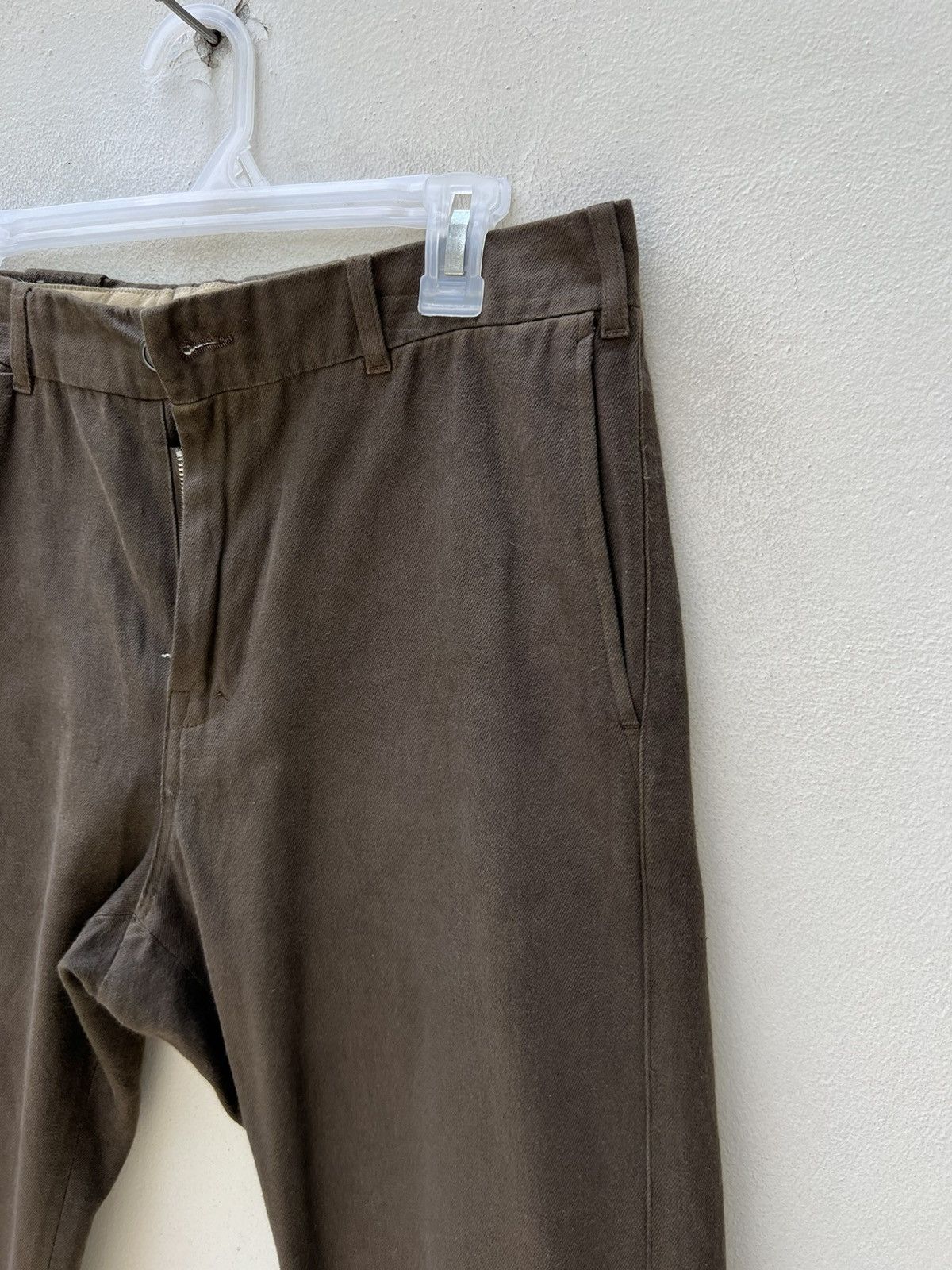Golden Goose Vintage Golden Goose Italy Fade Brown Chinos Trouser Size US 31 - 13 Thumbnail