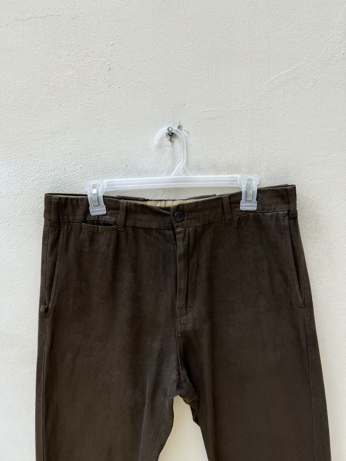 Golden Goose Vintage Golden Goose Italy Fade Brown Chinos Trouser Size US 31 - 7 Thumbnail