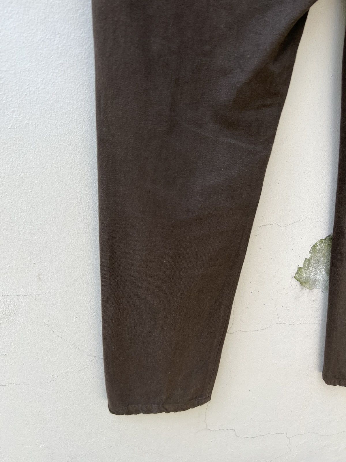 Golden Goose Vintage Golden Goose Italy Fade Brown Chinos Trouser Size US 31 - 17 Thumbnail