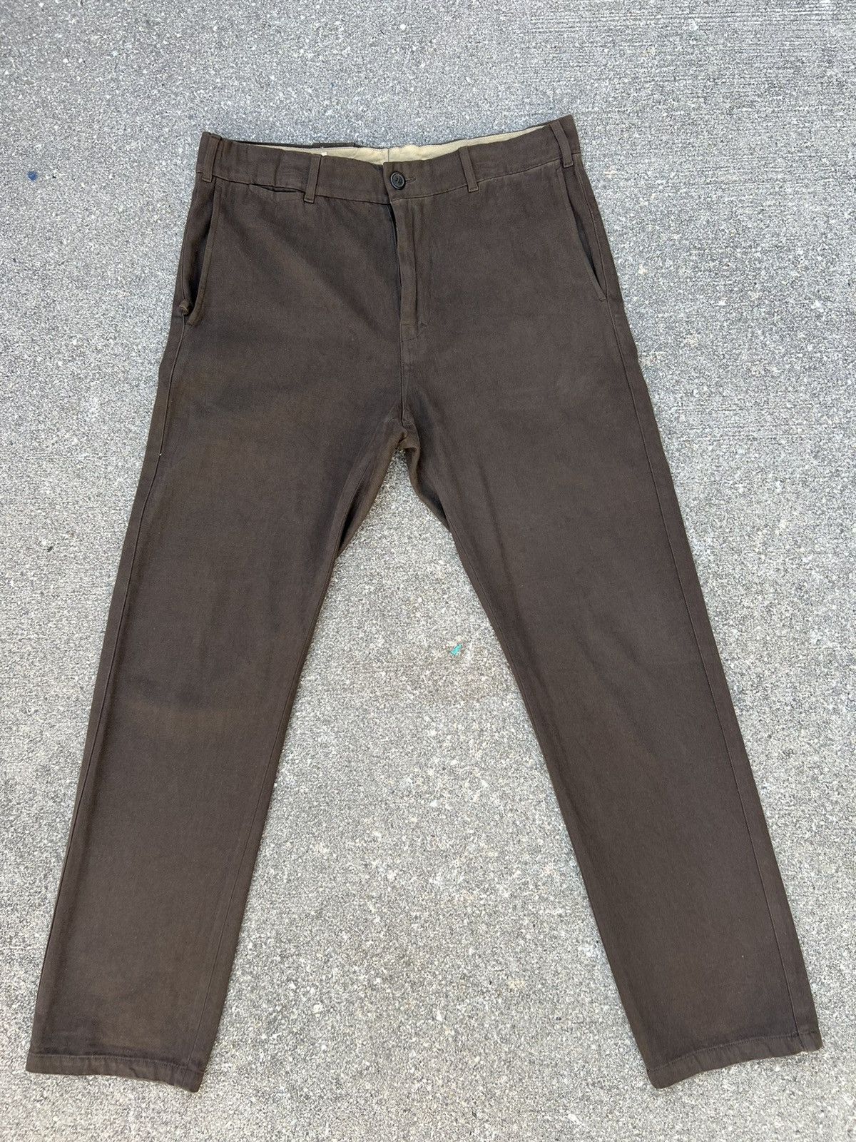 Vintage Golden Goose Italy Fade Brown Chinos Trouser