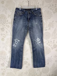 Vintage LOUIS VUITTON Womens Jeans, Low Waist, Size 40 #272 NEVER WORN