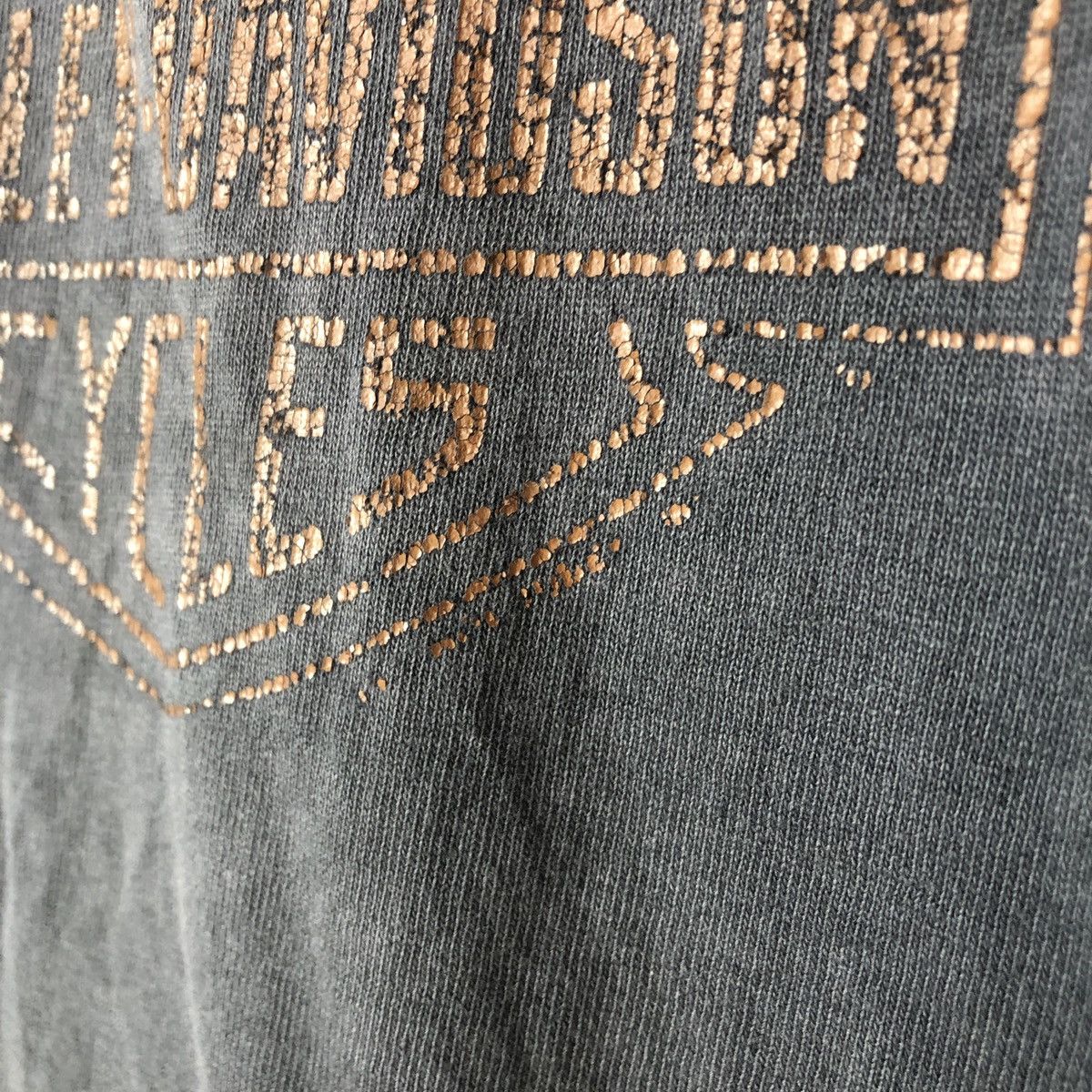 Harley Davidson Vintage Harley Davidson LD Cycle Calif Distressed FadeTee 🔥 Size US XL / EU 56 / 4 - 10 Thumbnail