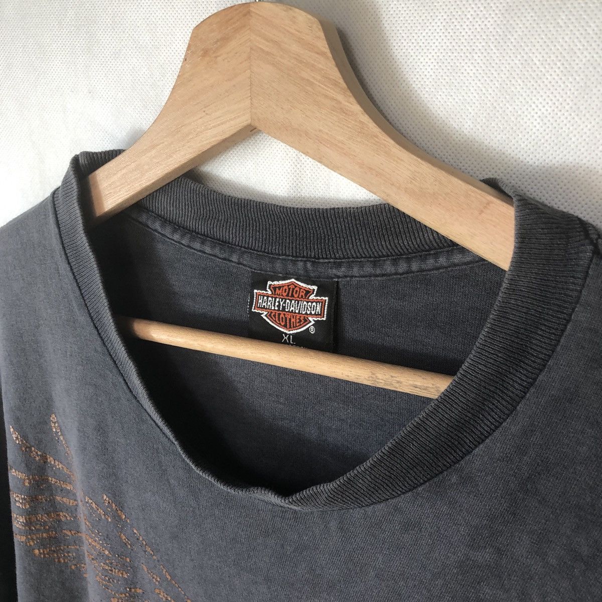 Harley Davidson Vintage Harley Davidson LD Cycle Calif Distressed FadeTee 🔥 Size US XL / EU 56 / 4 - 5 Thumbnail