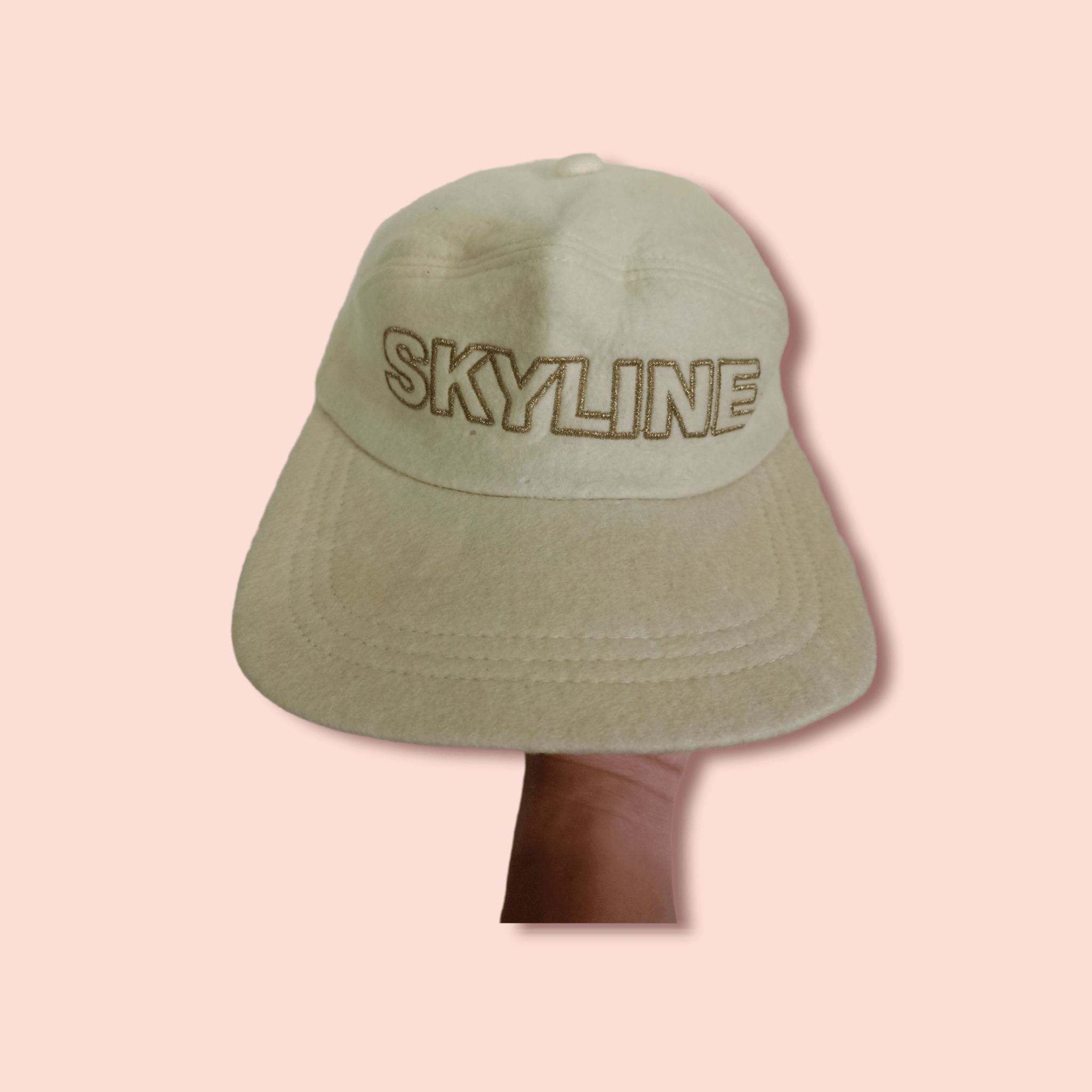 Issey Miyake × Vintage Rare 🔥Vtg 80s Issey SKYLINE by Issey studio design hat Size ONE SIZE - 3 Thumbnail