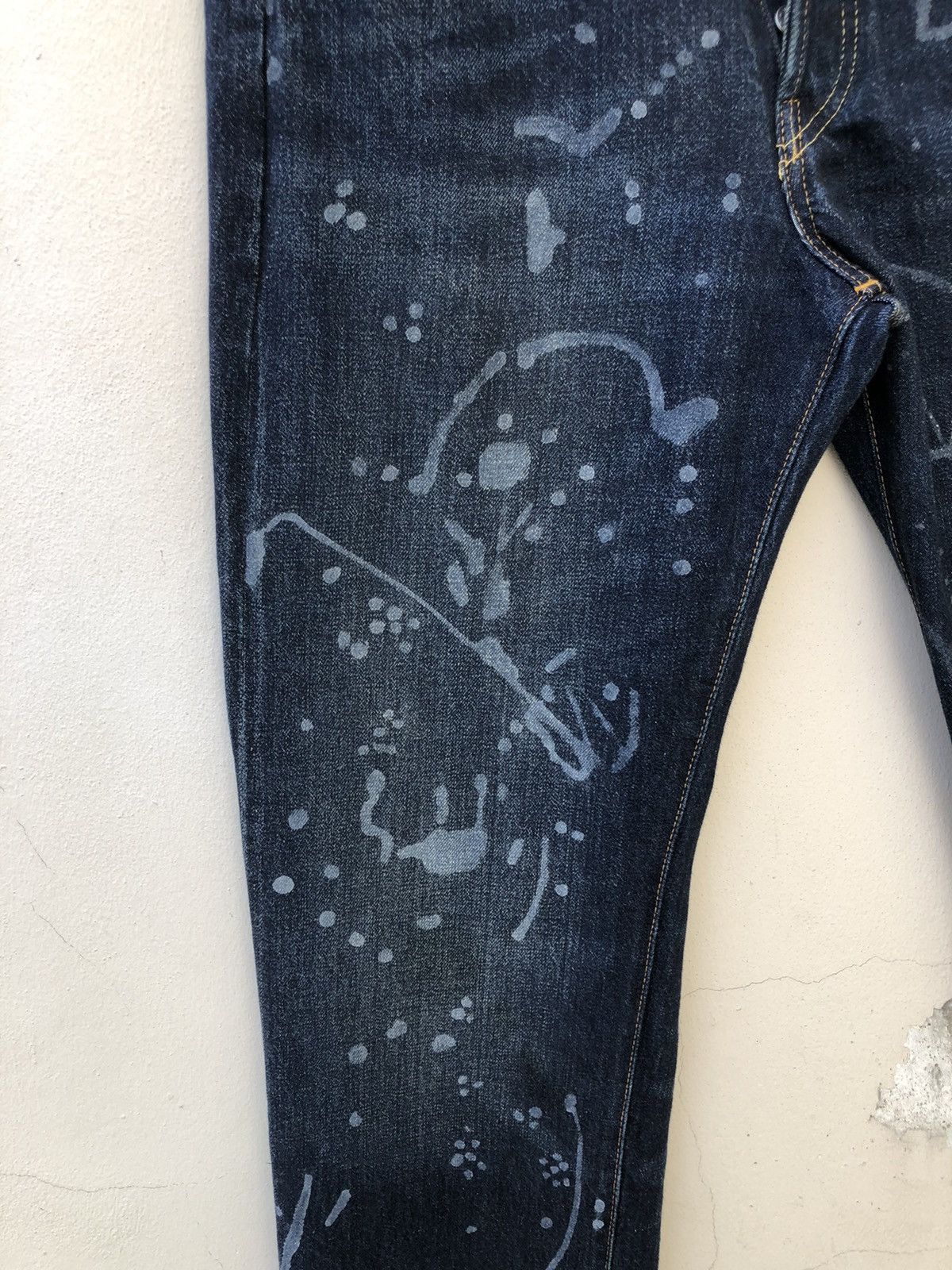 Levi's Vintage Clothing Vintage LVC Levi’s 501 XX Big E Painter Selvedge Denim Jeans Size US 30 / EU 46 - 6 Thumbnail