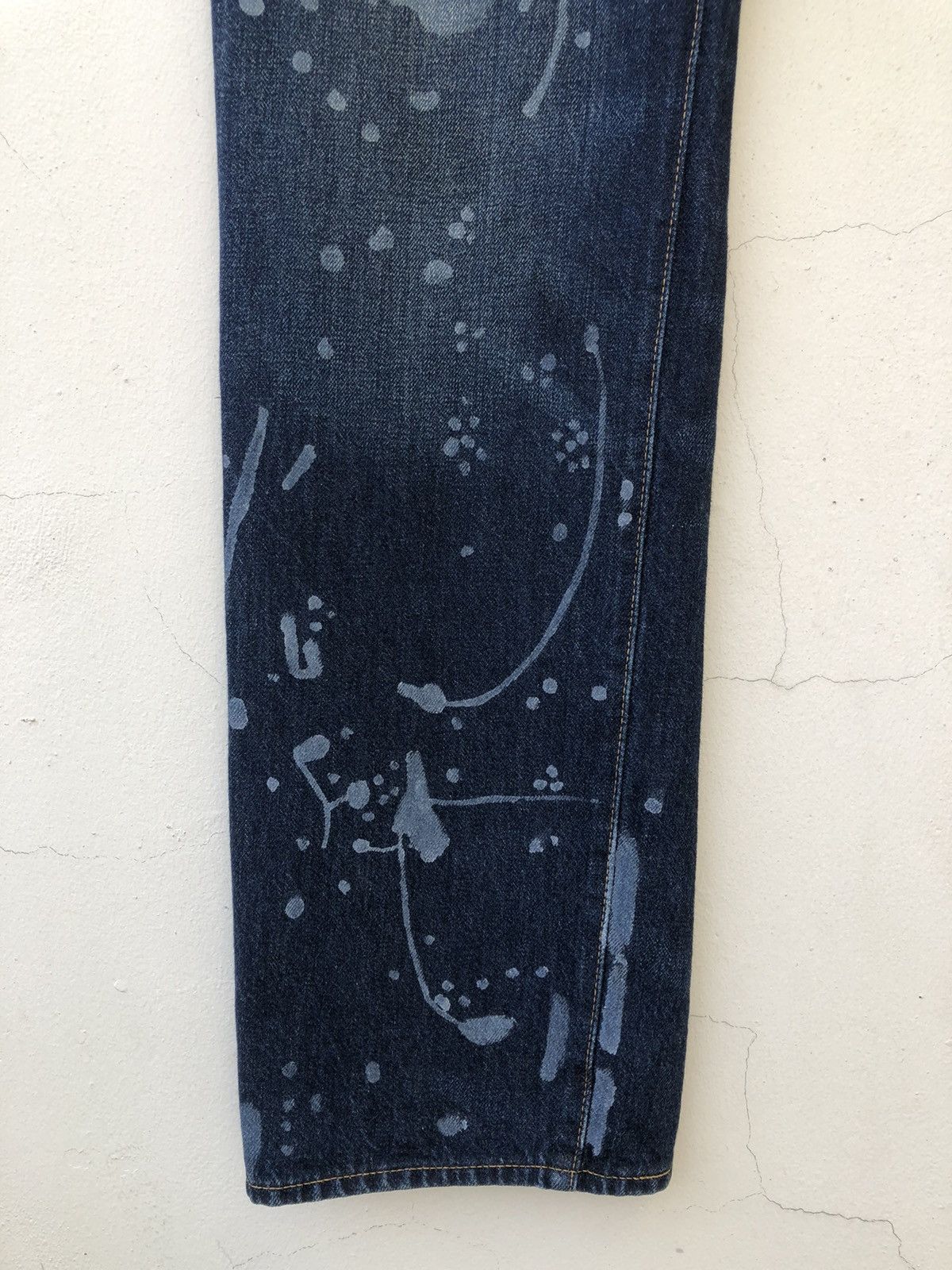Levi's Vintage Clothing Vintage LVC Levi’s 501 XX Big E Painter Selvedge Denim Jeans Size US 30 / EU 46 - 7 Thumbnail