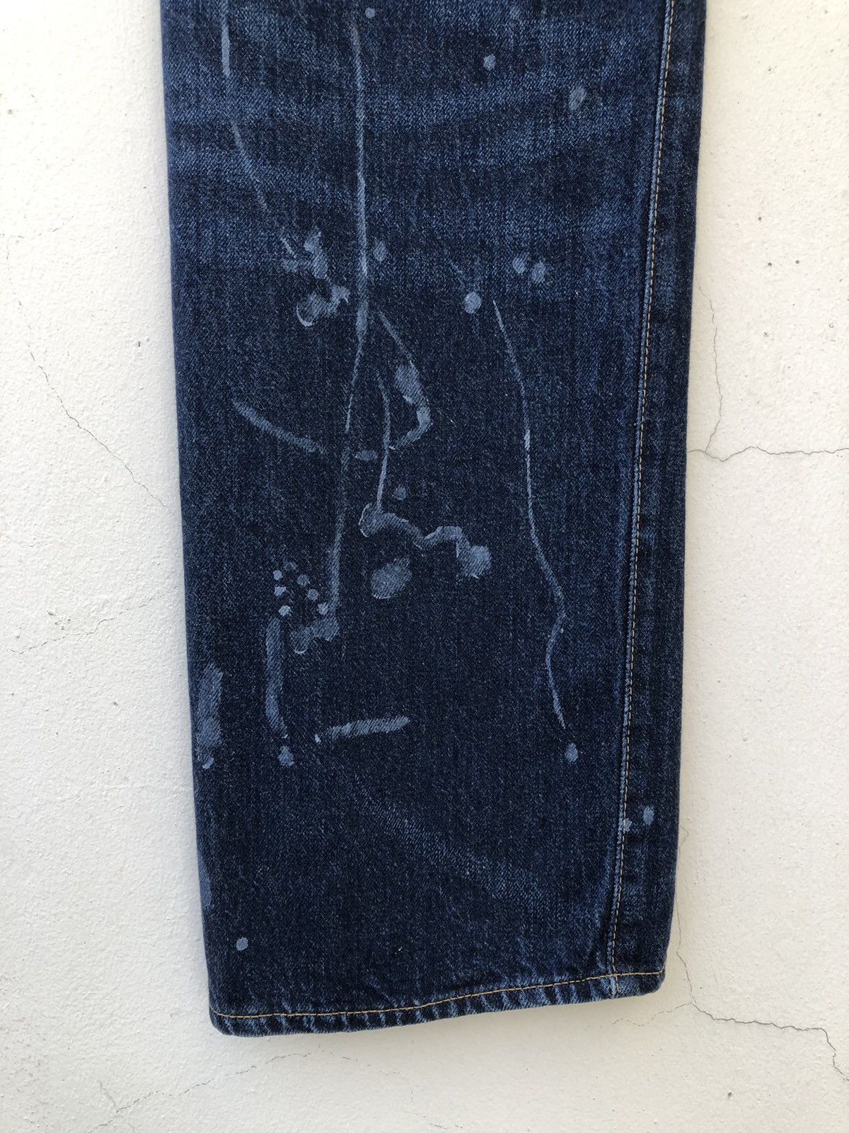 Levi's Vintage Clothing Vintage LVC Levi’s 501 XX Big E Painter Selvedge Denim Jeans Size US 30 / EU 46 - 16 Thumbnail
