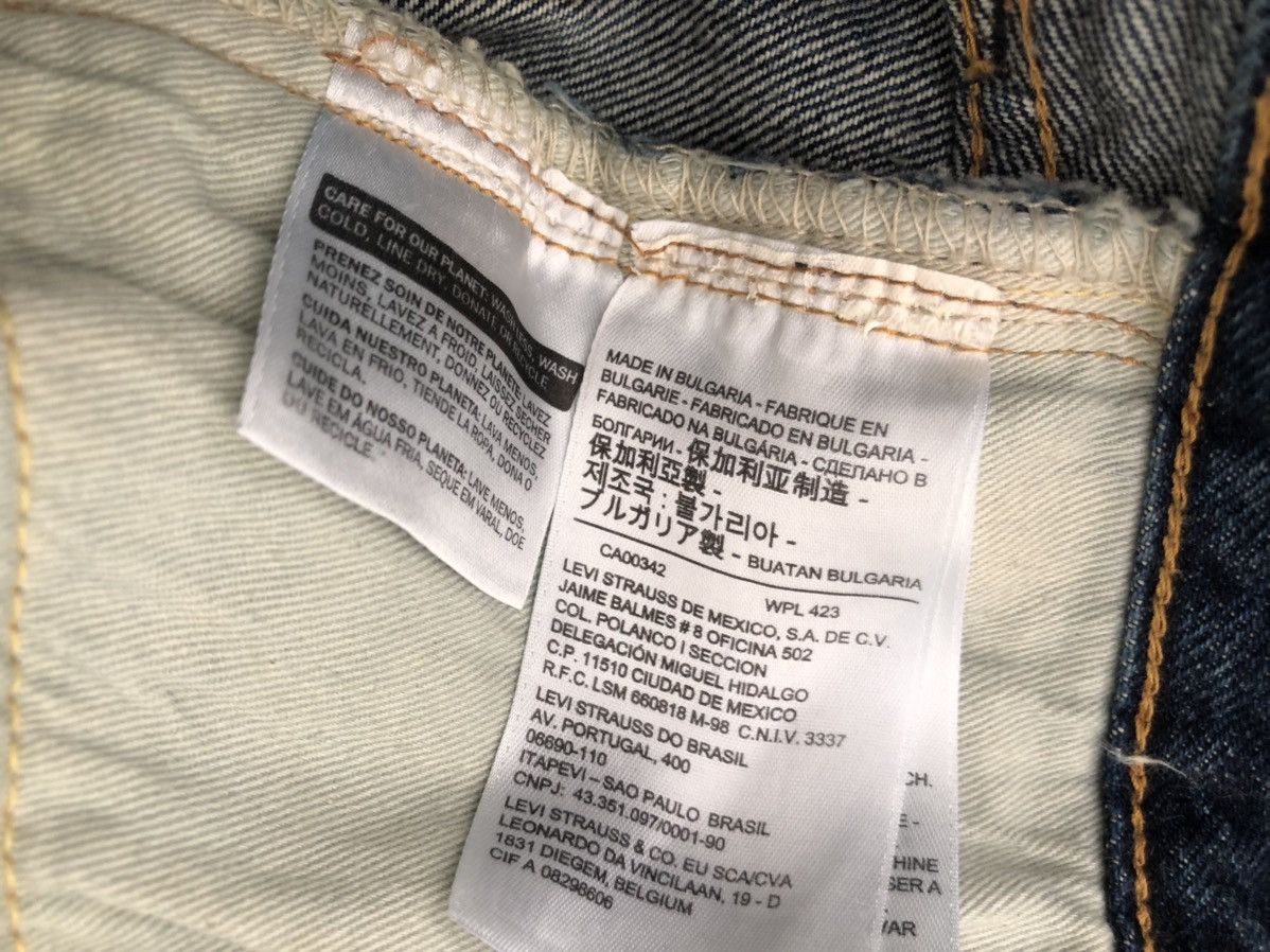 Levi's Vintage Clothing Vintage LVC Levi’s 501 XX Big E Painter Selvedge Denim Jeans Size US 30 / EU 46 - 22 Thumbnail