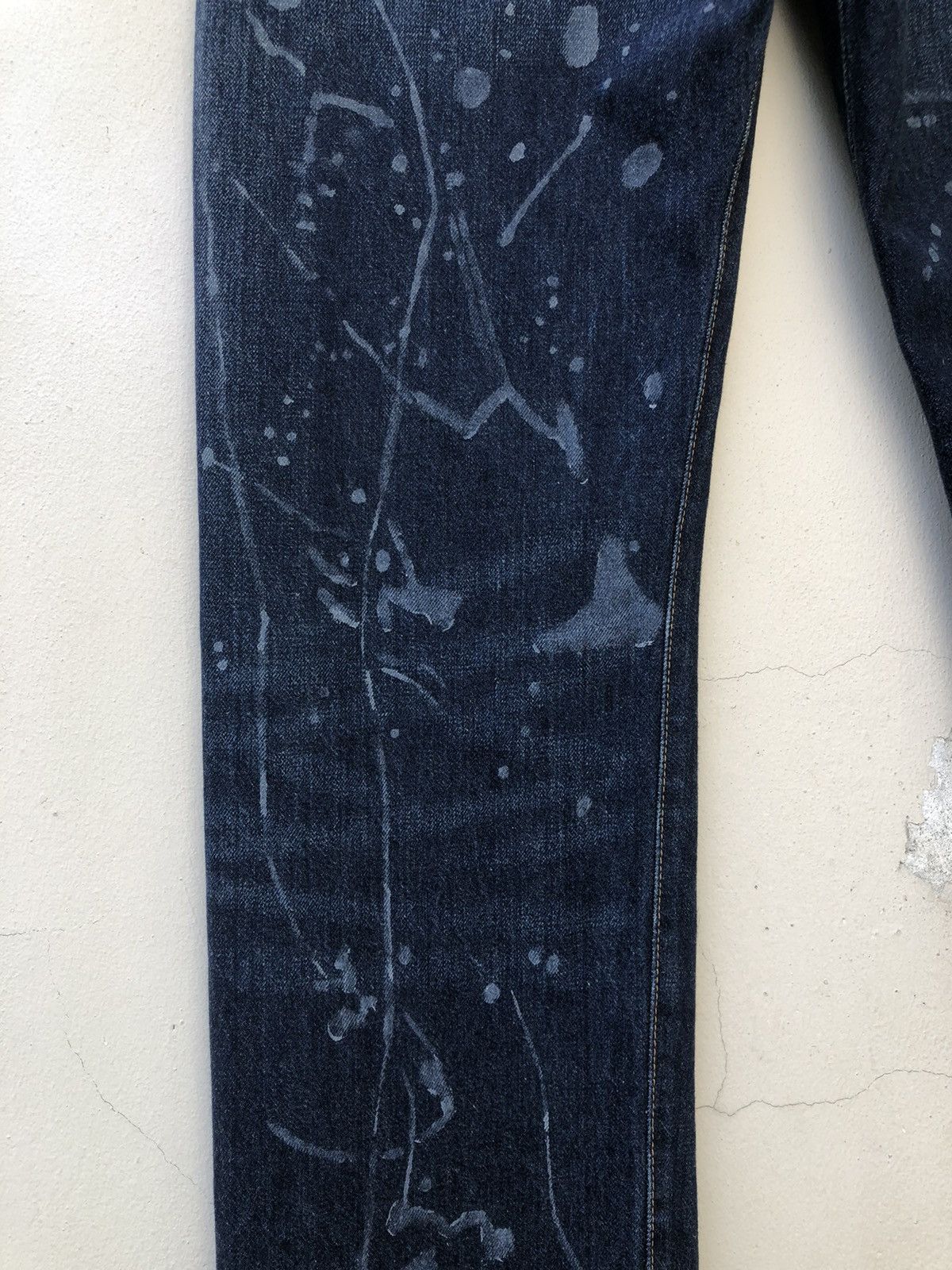 Levi's Vintage Clothing Vintage LVC Levi’s 501 XX Big E Painter Selvedge Denim Jeans Size US 30 / EU 46 - 15 Thumbnail
