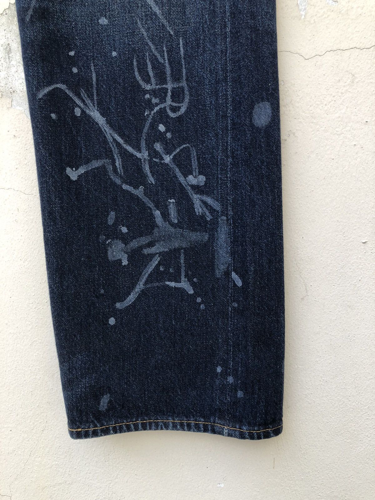 Levi's Vintage Clothing Vintage LVC Levi’s 501 XX Big E Painter Selvedge Denim Jeans Size US 30 / EU 46 - 11 Thumbnail