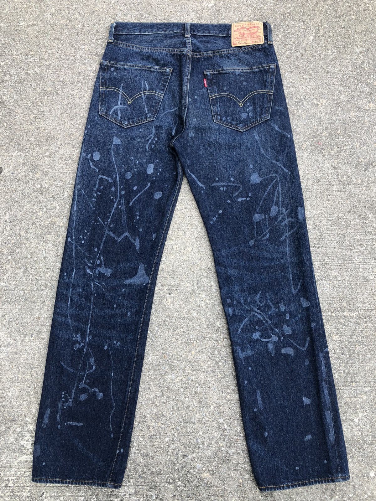 Vintage LVC Levi's 501 XX Big E Painter Selvedge Denim Jeans