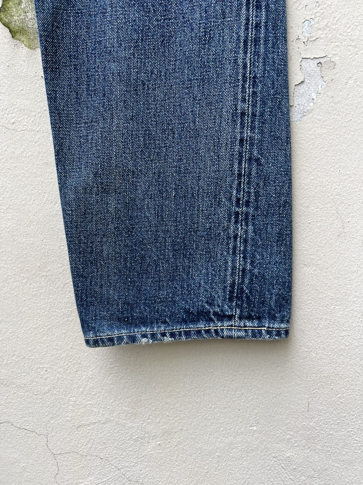 Japanese Brand × Levi's Vintage Clothing × Vintage VTG 2003 LVC 1955 Levi’s 501 XX Rips Denim Selvedge Jeans Size US 30 / EU 46 - 21 Thumbnail