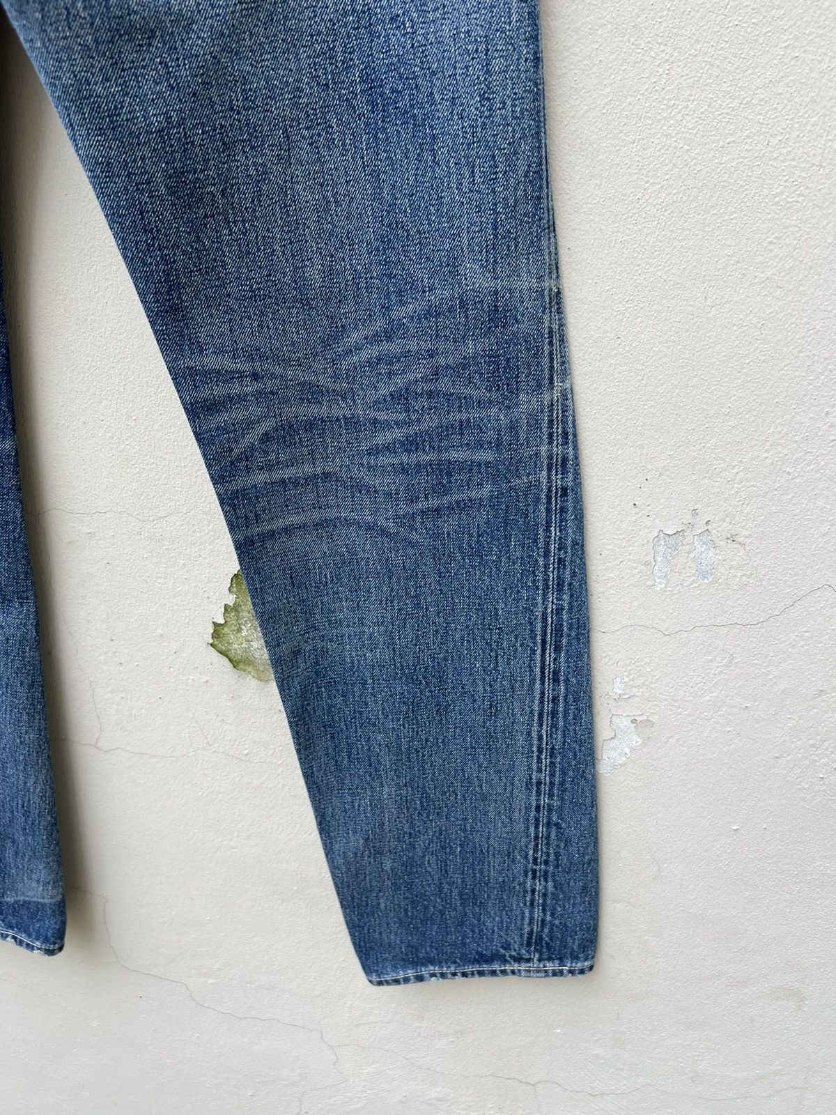 Japanese Brand × Levi's Vintage Clothing × Vintage VTG 2003 LVC 1955 Levi’s 501 XX Rips Denim Selvedge Jeans Size US 30 / EU 46 - 20 Thumbnail